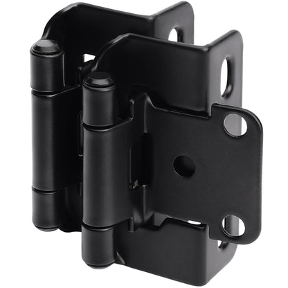 1/2-Inch Overlay Cabinet Hinges with Semi-Wrap Design