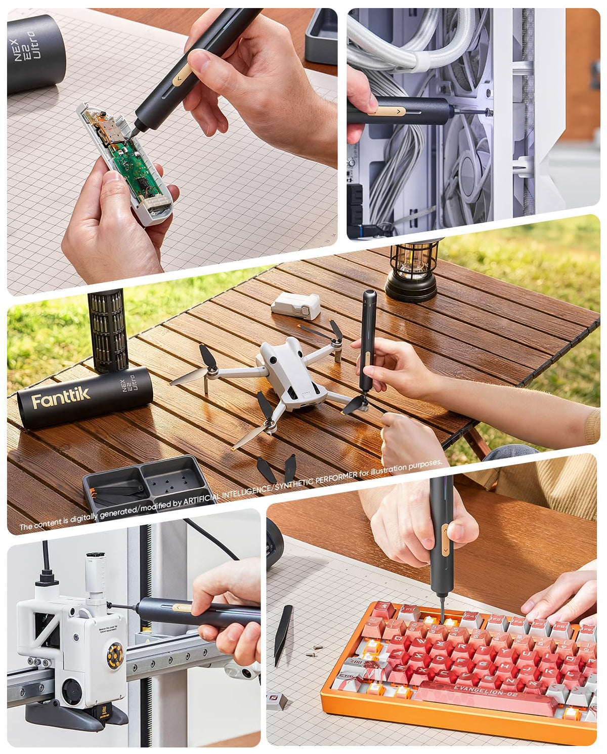 Electric Precision Screwdriver for Electronics Repair