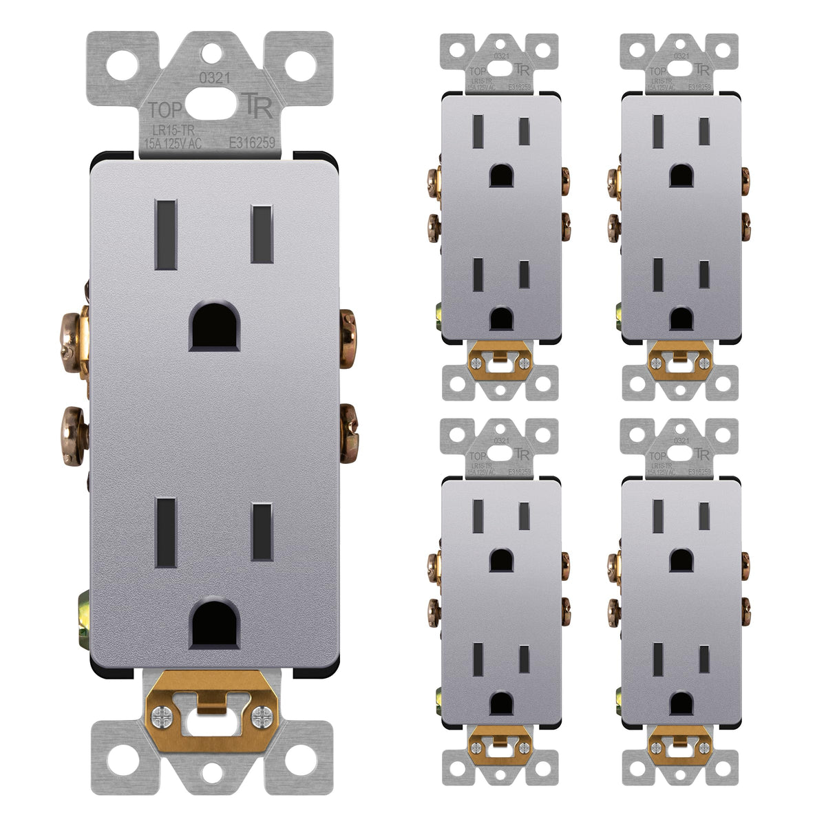 Electrical Receptacle – 15A & 20A Wall Outlet