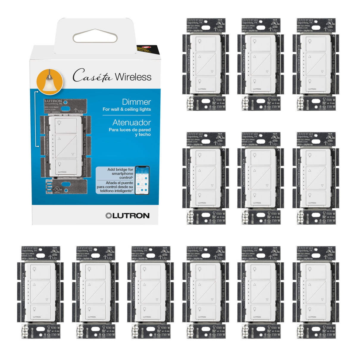 Lutron Diva Smart Dimmer Switch for Caseta Smart Lighting