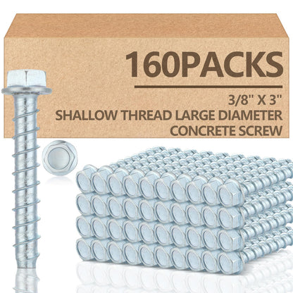 Galvanized Concrete Anchor and Screw Kit